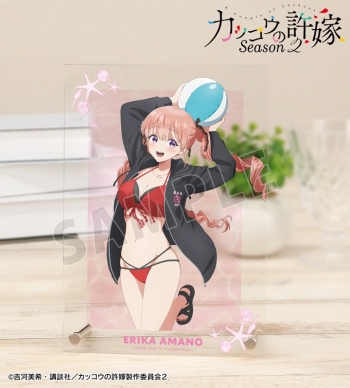 グッズ-置きもの】TVアニメ「カッコウの許嫁 Season2」 arti-mate A5 カッコウの許嫁 アクリルスタンド 天野エリカ 水着