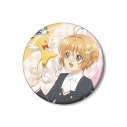 【グッズ-バッチ】カードキャプターさくら クリアカード編 描き下ろし 木之本 桜&ケロちゃん みんなで旅行ver. 100mm缶バッジの画像