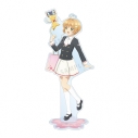 【グッズ-スタンドポップ】カードキャプターさくら クリアカード編 描き下ろし 木之本 桜&ケロちゃん みんなで旅行ver. 特大アクリルスタンドの画像