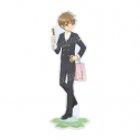 【グッズ-スタンドポップ】カードキャプターさくら クリアカード編 描き下ろし 李 小狼 みんなで旅行ver. 特大アクリルスタンドの画像