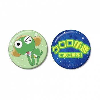 グッズ-バッチ】アニメ『ケロロ軍曹』 ケロロ 推しゴト缶バッジセット 