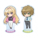 【グッズ-スタンドポップ】TVアニメ「不器用な先輩。」 鉄輪 梓&亀川 侑 アクリルスタンド2個セットの画像