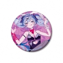 【グッズ-バッチ】DECO*27 feat.初音ミク EXHIBITION Produced by DECO*27 / OTOIRO ラビットホール 75mmグリッター缶バッジの画像