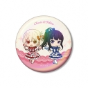 【グッズ-バッチ】TVアニメ「リコリス・リコイル」 錦木千束&井ノ上たきな ちびキャラ スイーツ衣装ver. 75mmオーロラ缶バッジの画像