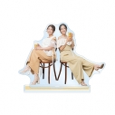 【グッズ-スタンドポップ】涼子と静とおビールさん 白石涼子&伊藤静 BIGアクリルスタンド vol.2 ver.Bの画像