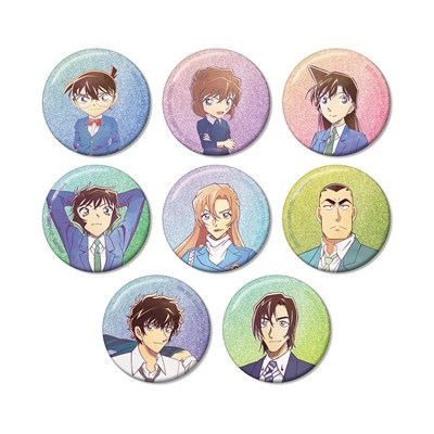 【グッズ-バッチ】名探偵コナン トレーディング Ani-Art 第10弾 グリッター缶バッジ【アニメイト先行販売】【特典付】