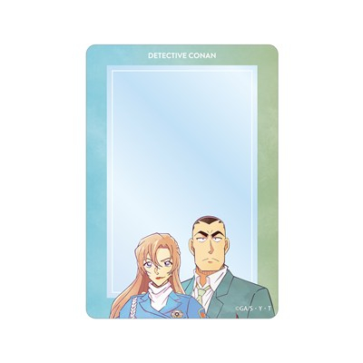 【グッズ-カードケース】名探偵コナン 萩原千速&横溝重悟 Ani-Art 第10弾 B8硬質ケース【アニメイト先行販売】