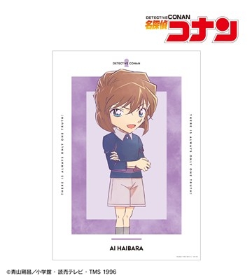 【グッズ-ポスター】名探偵コナン 灰原哀 Ani-Art 第10弾 A3マット加工ポスター【アニメイト先行販売】