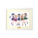 【グッズ-ボード】きんいろモザイク 原悠衣先生 描き下ろし 集合 アイドル風衣装ver. A4キャラファイングラフ【アニメイト先行販売】の画像