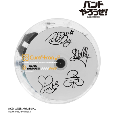 【グッズ-電化製品】「バンドやろうぜ!」 Cure2tron ポータブルクリアCDプレーヤー