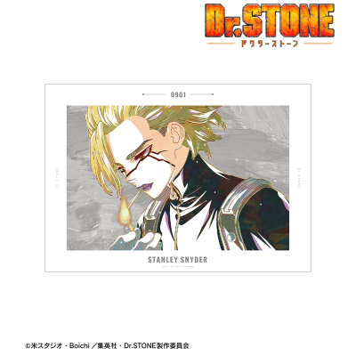 【グッズ-ポスター】TVアニメ「Dr.STONE」 スタンリー・スナイダー Ani-Art 第3弾 A3マット加工ポスター