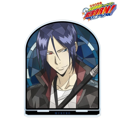【グッズ-スタンドポップ】TVアニメ『家庭教師ヒットマンREBORN!』 六道 骸(10年後) Aure Glass BIGアクリルスタンド