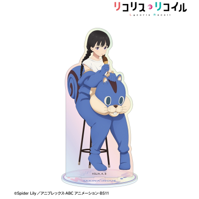 【グッズ-スタンドポップ】TVアニメ「リコリス・リコイル」 描き下ろし 井ノ上たきな 着ぐるみver. オーロラアクリルスタンド