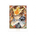 【グッズ-ポスター】TVアニメ『家庭教師ヒットマンREBORN!』 沢田 綱吉 Aure Glass A3マット加工ポスターの画像