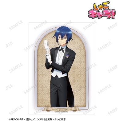 【グッズ-ポスター】TVアニメ『しゅごキャラ!』 描き下ろし 月詠 イクト メイド&執事ver. A3マット加工ポスター