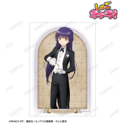 【グッズ-ポスター】TVアニメ『しゅごキャラ!』 描き下ろし 藤咲 なぎひこ メイド&執事ver. A3マット加工ポスター