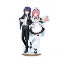 【グッズ-スタンドポップ】TVアニメ『しゅごキャラ!』 描き下ろし 日奈森 あむ&藤咲 なぎひこ メイド&執事ver. BIGアクリルスタンドの画像