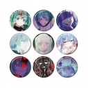 【グッズ-バッチ】DECO*27 feat.初音ミク EXHIBITION Produced by DECO*27 / OTOIRO トレーディングサムネイル缶バッジ ver.Dの画像