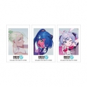 【グッズ-カード】DECO*27 feat.初音ミク EXHIBITION Produced by DECO*27 / OTOIRO キービジュアル イラストカード3枚セット ver.Aの画像