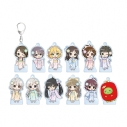 【グッズ-キーホルダー】アイドルマスター シンデレラガールズ トレーディング ちびキャラ レース着物ver. アクリルキーホルダーの画像