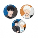 【グッズ-バッチ】TVアニメ「光が死んだ夏」 描き下ろし 私服ver. グリッター缶バッジ3個セットの画像
