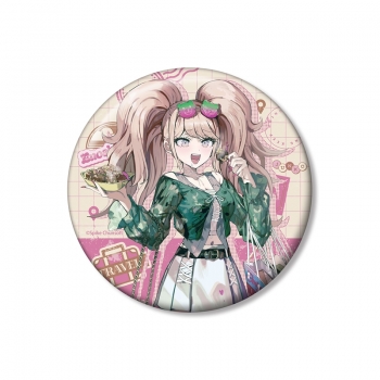 グッズ-バッチ】ダンガンロンパシリーズ 緜さんイラスト 江ノ島盾子 