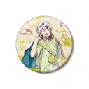 【グッズ-バッチ】ダンガンロンパシリーズ 緜さんイラスト 左右田和一 私服で旅行ver. 100mm缶バッジの画像
