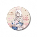 【グッズ-バッチ】ダンガンロンパシリーズ 緜さんイラスト 七海千秋 私服で旅行ver. 100mm缶バッジの画像