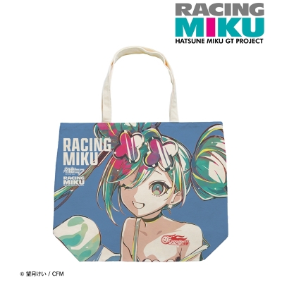 【グッズ-バッグ】初音ミク GTプロジェクト レーシングミク 2025Ver. Ani-Art 第2弾 フルグラフィックトートバッグ ver.A