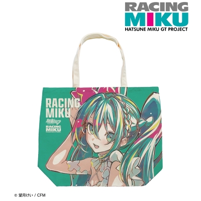 【グッズ-バッグ】初音ミク GTプロジェクト レーシングミク 2025Ver. Ani-Art 第2弾 フルグラフィックトートバッグ ver.B