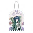 【グッズ-キーホルダー】ダンガンロンパシリーズ 緜さんイラスト 王馬小吉 私服で旅行ver. BIGアクリルキーホルダーの画像