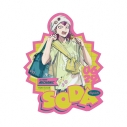 【グッズ-ステッカー】ダンガンロンパシリーズ 緜さんイラスト 左右田和一 私服で旅行ver. ダイカットステッカーの画像