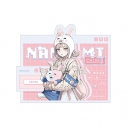 【グッズ-ステッカー】ダンガンロンパシリーズ 緜さんイラスト 七海千秋 私服で旅行ver. ダイカットステッカーの画像