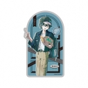 【グッズ-ステッカー】ダンガンロンパシリーズ 緜さんイラスト 最原終一 私服で旅行ver. ダイカットステッカーの画像