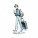 【グッズ-スタンドポップ】ダンガンロンパシリーズ 緜さんイラスト 日向創 私服で旅行ver. BIGアクリルスタンドの画像