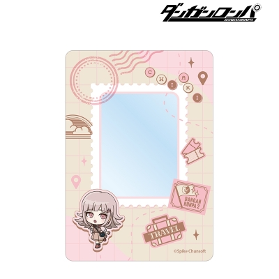 【グッズ-カードケース】ダンガンロンパシリーズ 七海千秋 ちびキャラ 私服で旅行ver. B8硬質ケース