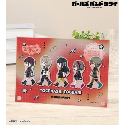 【グッズ-置きもの】ガールズバンドクライ トゲナシトゲアリ ちびとこ A5アクリルパネル