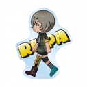【グッズ-ステッカー】ガールズバンドクライ ルパ ちびとこ クリアダイカットステッカーの画像