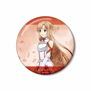 グッズ-バッチ】ソードアート・オンライン 描き下ろし アスナ 歩みver 