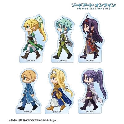 【グッズ-マスコット】ソードアート・オンライン トレーディング ちびとこ アクリルマスコット ver.B