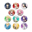 【グッズ-バッチ】ソードアート・オンライン 描き下ろし 歩みver. トレーディンググリッター缶バッジ【特典付】の画像
