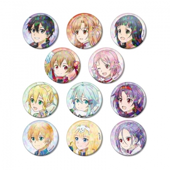 グッズ-バッチ】ソードアート・オンライン 描き下ろし 歩みver 