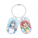 【グッズ-キーホルダー】劇場版 転生したらスライムだった件 蒼海の涙編 リムル&ミリム 2連ワイヤーBIGアクリルキーホルダーの画像