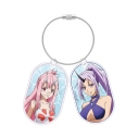【グッズ-キーホルダー】劇場版 転生したらスライムだった件 蒼海の涙編 シュナ&シオン 2連ワイヤーBIGアクリルキーホルダーの画像