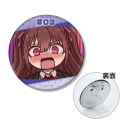 【グッズ-バッチ】TVアニメ『2.5次元の誘惑』 橘美花莉 ゆるコマ 3WAY缶バッジの画像