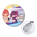 【グッズ-バッチ】TVアニメ『2.5次元の誘惑』 天使空挺隊 ゆるコマ 3WAY缶バッジの画像