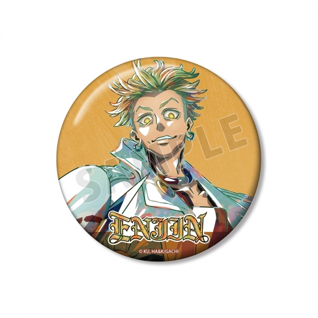 【グッズ-バッチ】TVアニメ『ガチアクタ』 エンジン Ani-Art 100mm缶バッジ ver.A