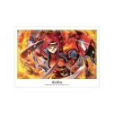 【グッズ-ポスター】コードギアス 反逆のルルーシュ ロストストーリーズ 【紅蓮舞う】カレン A3マット加工ポスターの画像