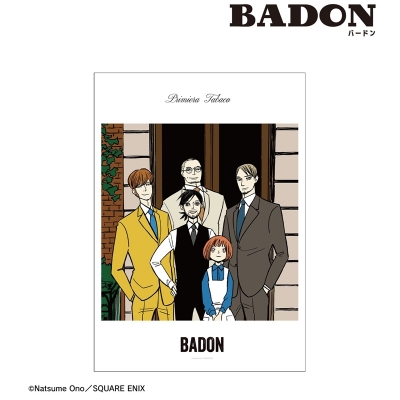 【グッズ-ポスター】BADON カラーイラスト A3マット加工ポスター ver.B