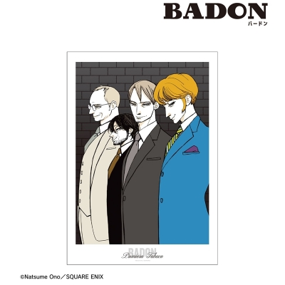 【グッズ-ポスター】BADON カラーイラスト A3マット加工ポスター ver.C